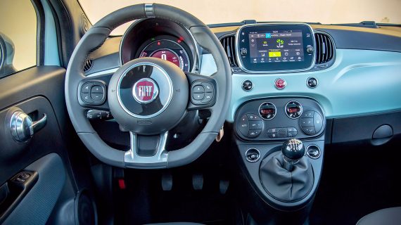 Fiat 500 интерьер